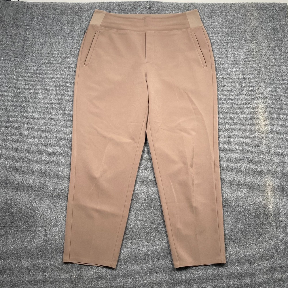 Athleta Women's Endless High-Rise Pants - Brown Size 14